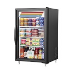 True GDM-07-HC~TSL01 - Countertop Merchandiser, (1) glass hinged door, powder coated exterior